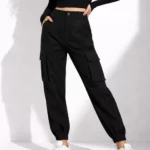 Women's high-waisted joggers cargo pants