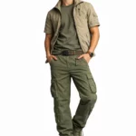 Multi-pocket outdoor cargo pants