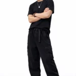 Men's baggy wide cargo pants