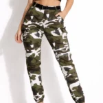 Women's camo joggers cargo pants