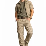 Multi-pocket outdoor cargo pants