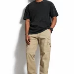 Classic wide-leg men's cargo pants