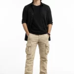 Tactical straight fit men's cargo pants
