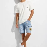 Men's cargo jeans shorts