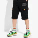Long cargo shorts for boys