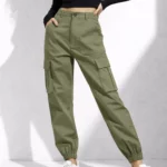Women's high-waisted joggers cargo pants