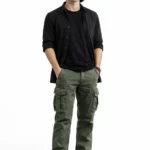 Tactical straight fit men's cargo pants