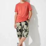 Kids' symmetrical pattern cargo shorts