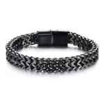 Stainless steel braided bracelet