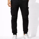 Men's casual slim cargo pants