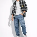 Men's loose cargo jeans nko