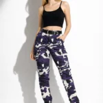 Women's camo joggers cargo pants