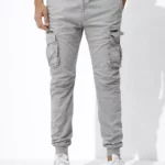 Men's casual slim cargo pants