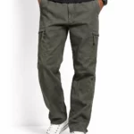 Classic wide-leg men's cargo pants