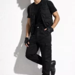 Darker black cargo pants