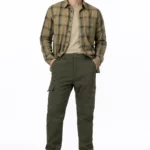 Classic vintage straight cargo pants